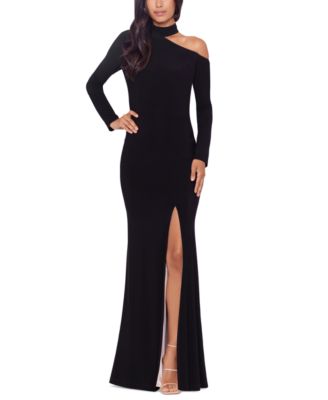 donna morgan velvet dress