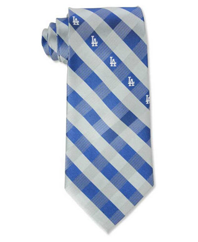 Eagles Wings Los Angeles Dodgers Checked Tie