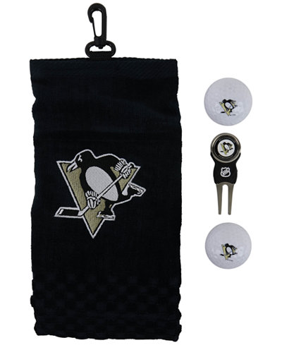 Team Golf Pittsburgh Penguins Golf Towel Gift Set