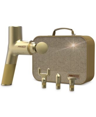 Tzumi - ProFit Gold-Tone 6-Speed Muscle Massage Gun G100