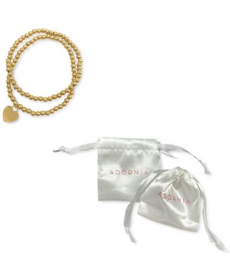 Heart Ball Bracelet Set