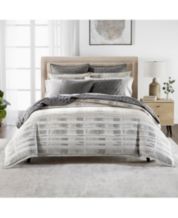 Hotel Collection Linen/Modal Blend 3-Pc. Duvet Cover Set, Full/Queen, Created for Macy's - Natural