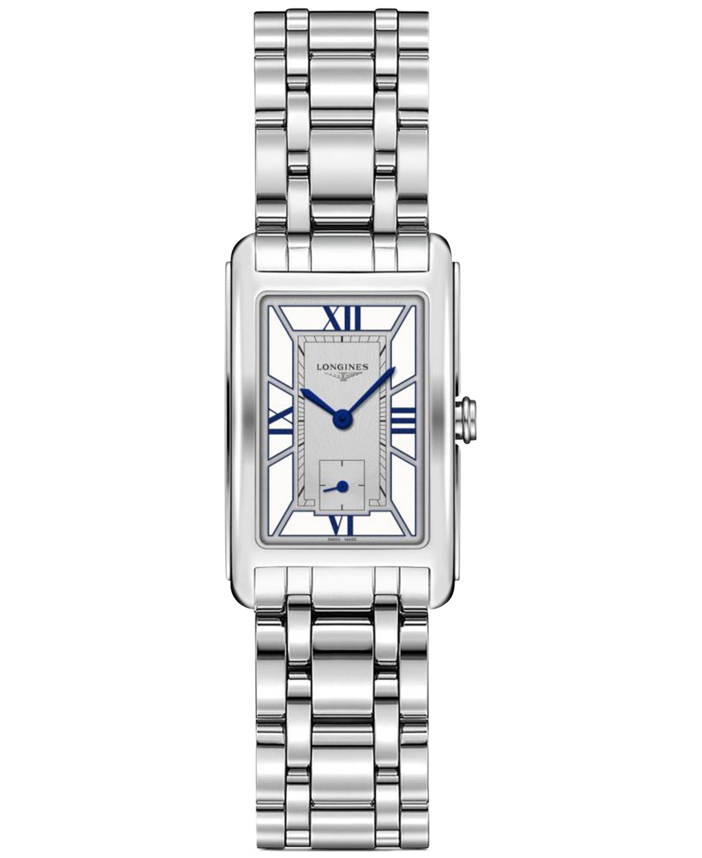 Женские часы Longines Swiss DolceVita Stainless Steel Bracelet Watch 23mm — фото 1