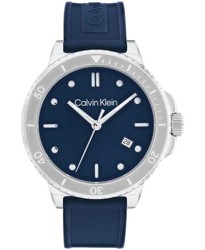 Calvin klein best sale silicone watch
