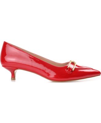 Women's Rumi Pointed Toe Kitten Heel Pumps