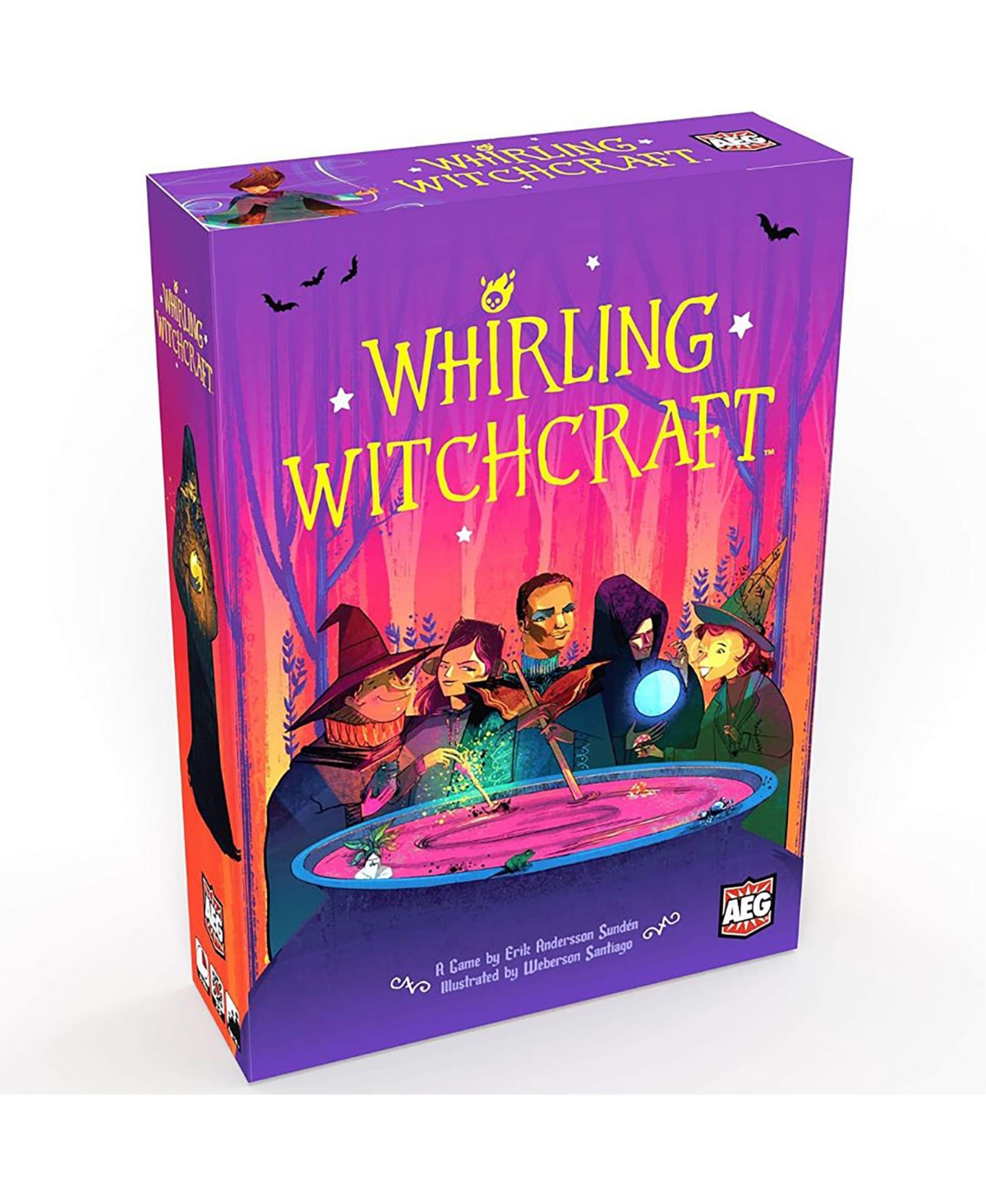 Shop Alderac Entertainment Group Whirling Witchcraft Magical Board Game  Aeg In Multi