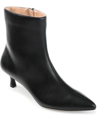 Women's Arely Kitten Heel Pointed Toe Dress Booties