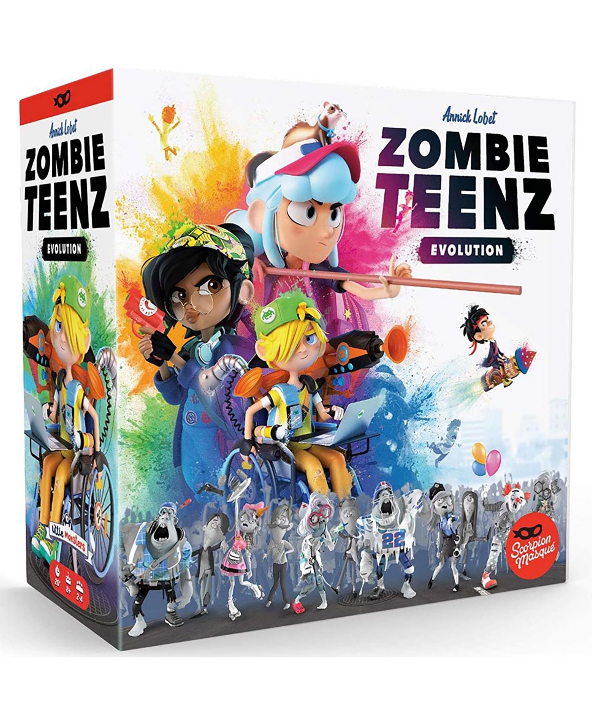 Iello Zombie Teenz Evolution Board Game In Multi