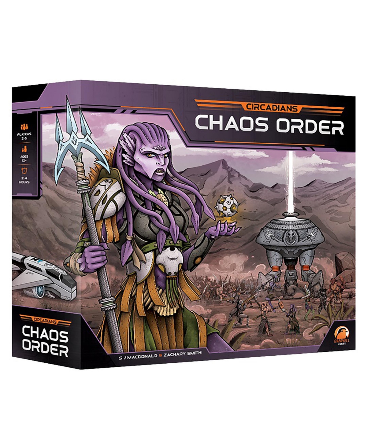 Renegade Game Studios Circadians Chaos Order Strategy Boardgame In Multi