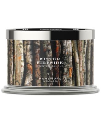 HomeWorx By Slatkin & Co. - HomeWorx Winter Fireside Scented Candle, 18 oz.