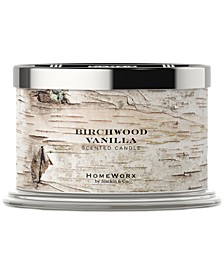 Birchwood Vanilla Scented Candle, 18 oz.