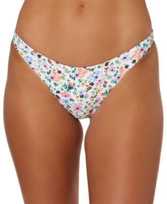 O'Neill - Juniors' Maggie Ditsy-Floral Printed Cheeky Bikini Bottoms