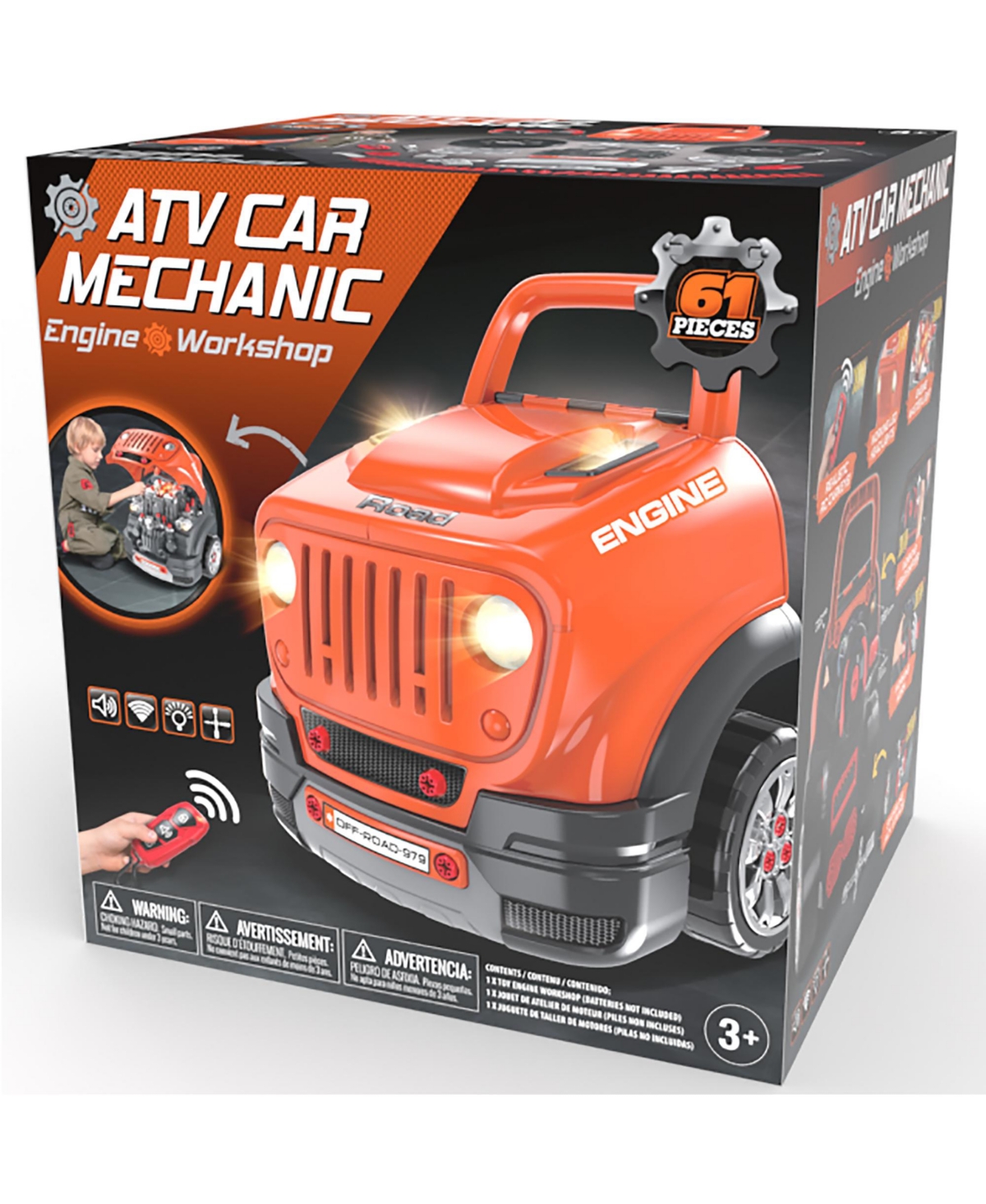 The Bubble Factory Atv Car Mechanic Engine Workshop In Multi