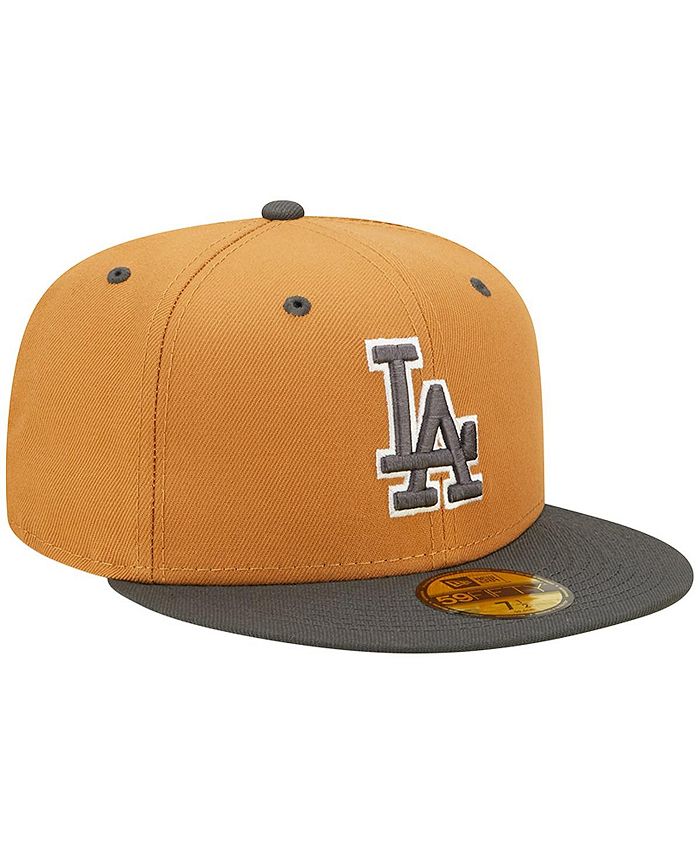 New Era Men's Brown, Charcoal Los Angeles Dodgers Two-Tone Color Pack ...