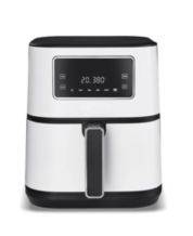 Cooks Professional Dual Air Fryer with Glass Drawers, XL 8L Capacity, 1700W, Digital Display