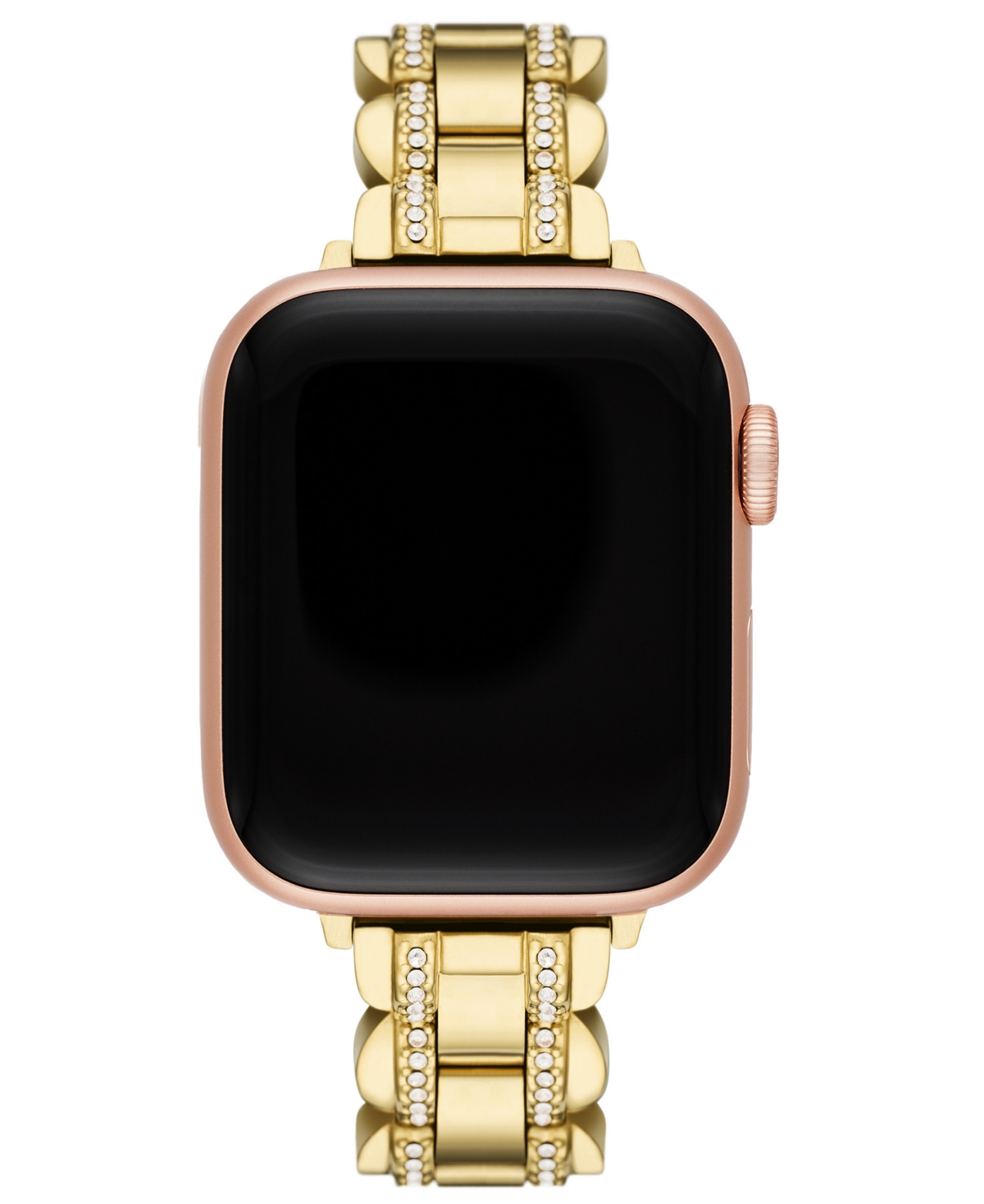Women's Gold-Tone Pave Stainless Steel Bracelet Band for Apple Watch, 38mm, 40mm, 41mm - Gold-Tone