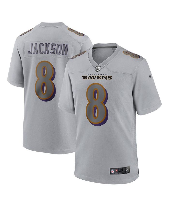 Nike Big Boys Lamar Jackson Gray Baltimore Ravens Atmosphere Fashion Game  Jersey - Macy's