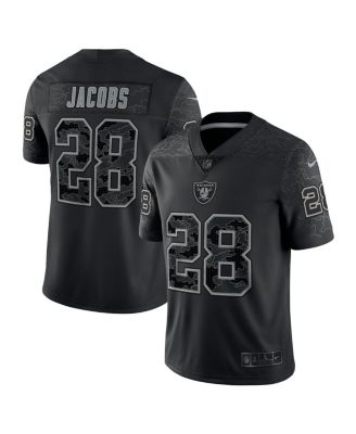 Men's Nike Josh Jacobs Black Las Vegas Raiders Reflective Limited