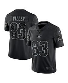 Men's Darren Waller Black Las Vegas Raiders Reflective Limited Jersey