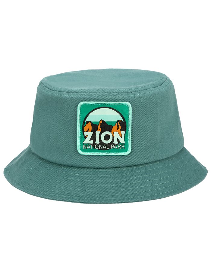 National Parks Foundation Men's Bucket Hat - Zion Aqua - Size One Size