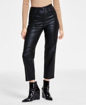 INC International Concepts Women's Animal-Print Straight-Leg Jeans, Created for Macy's & Reviews - Jeans - Women - Macy's