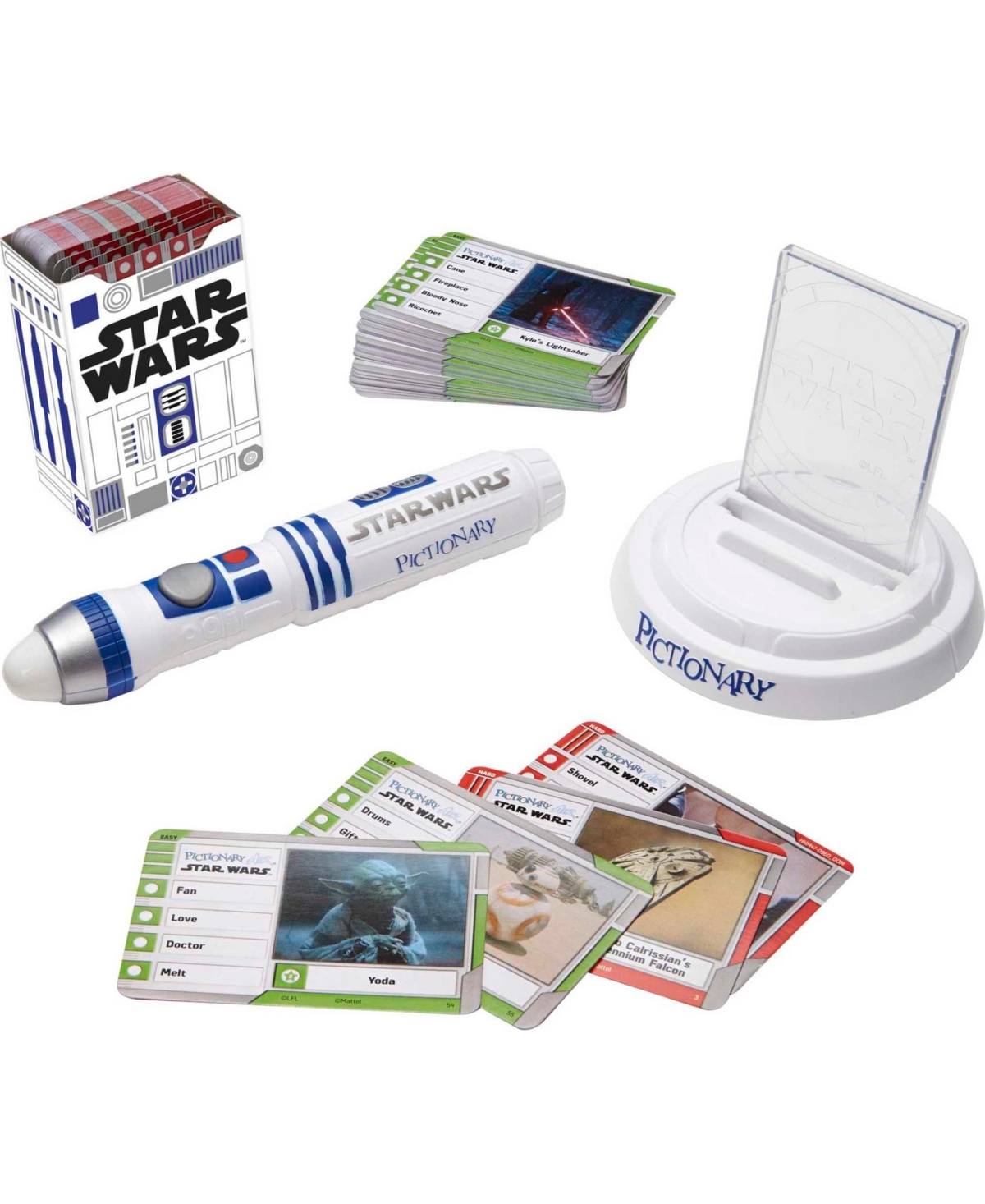 Shop Mattel Pictionary Air Star Wars Family Drawing Game For Kids And Adults In Multi