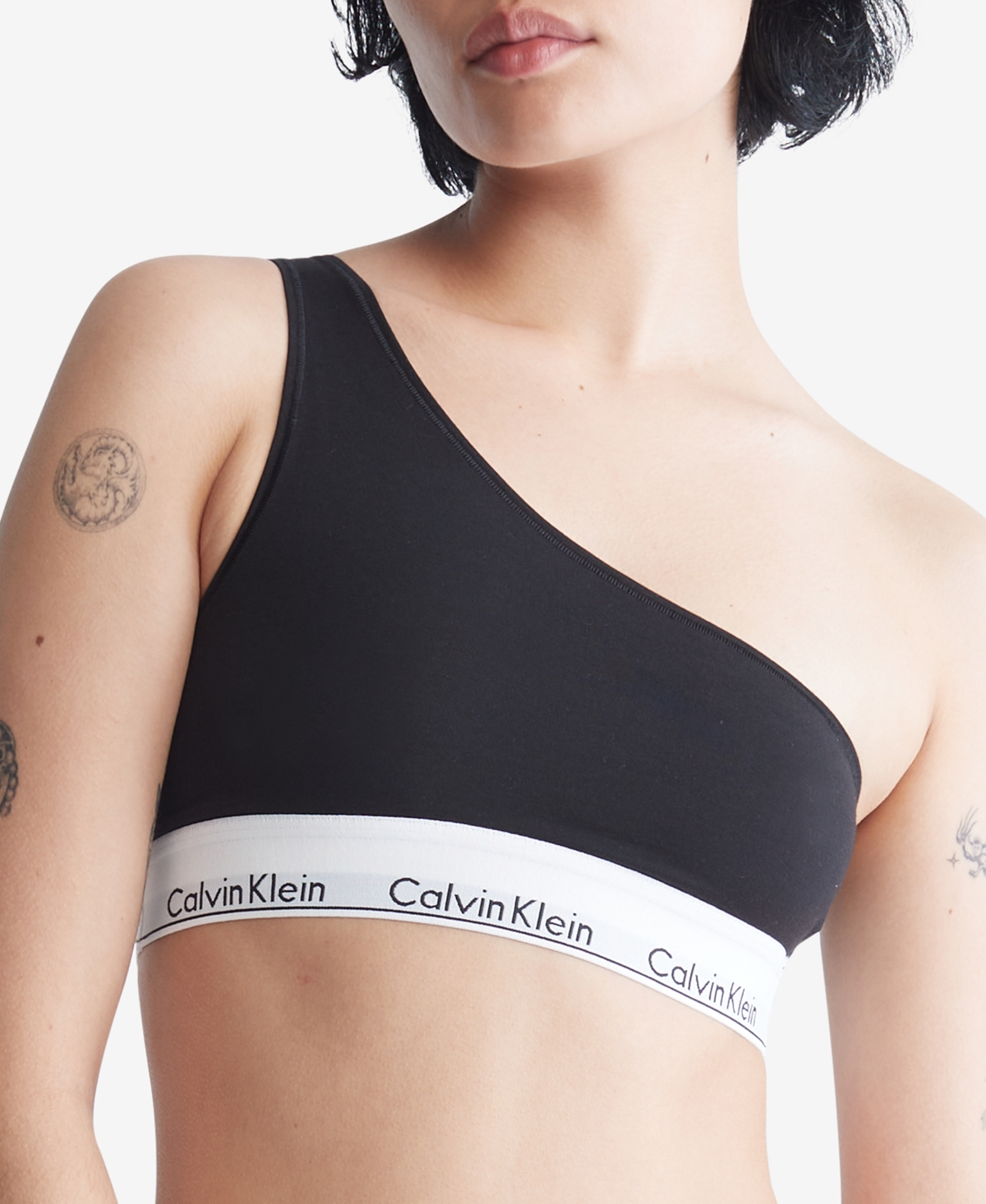 Calvin Klein Women's Modern One-Shoulder Bralette QF7007