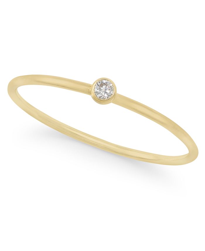 14k gold minimalist 2025 rings