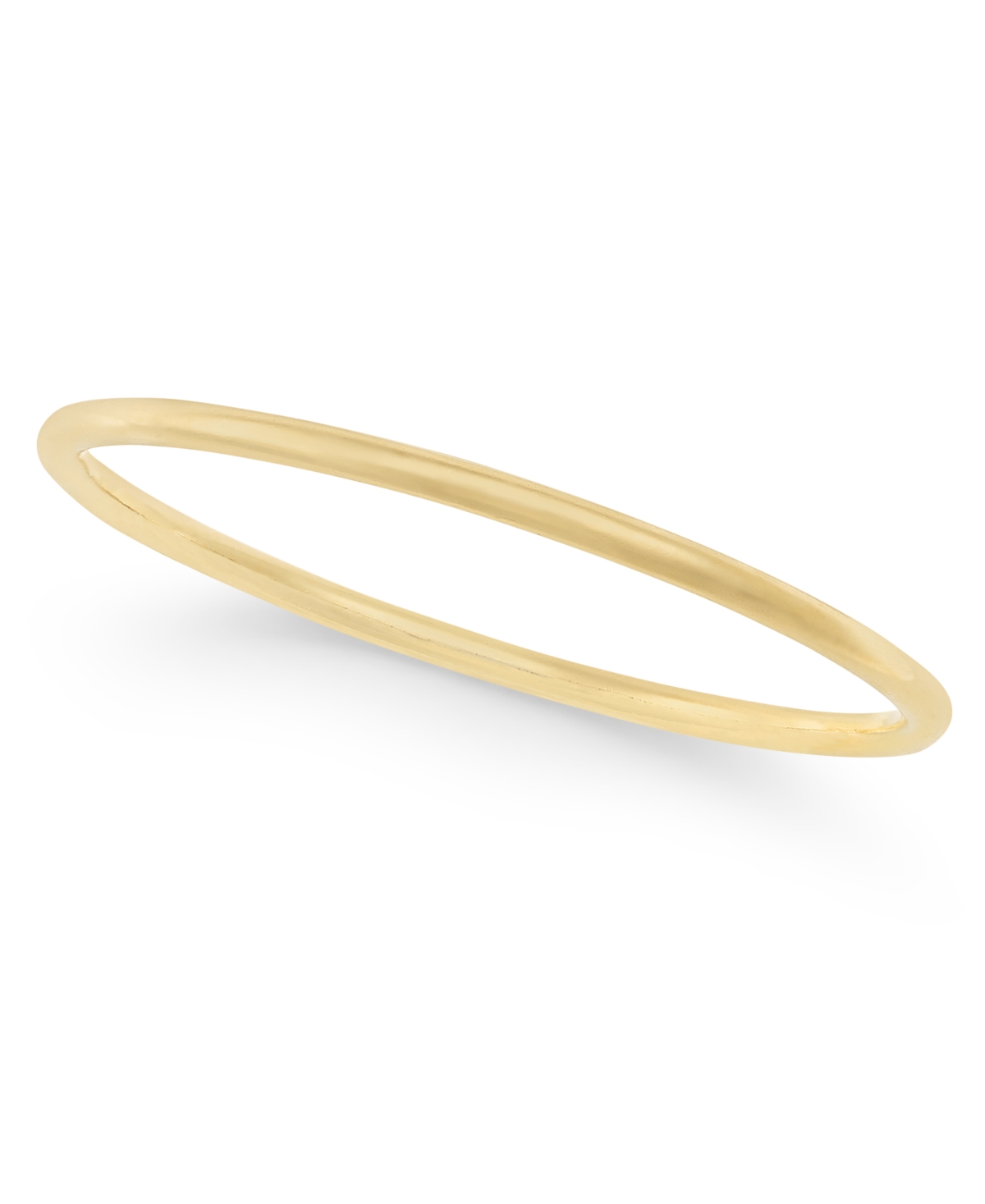 14k Gold-Plated Classic Stacking Ring - Gold