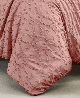 Stella Clipped Jacquard 3-Pc. Comforter Set, Twin
