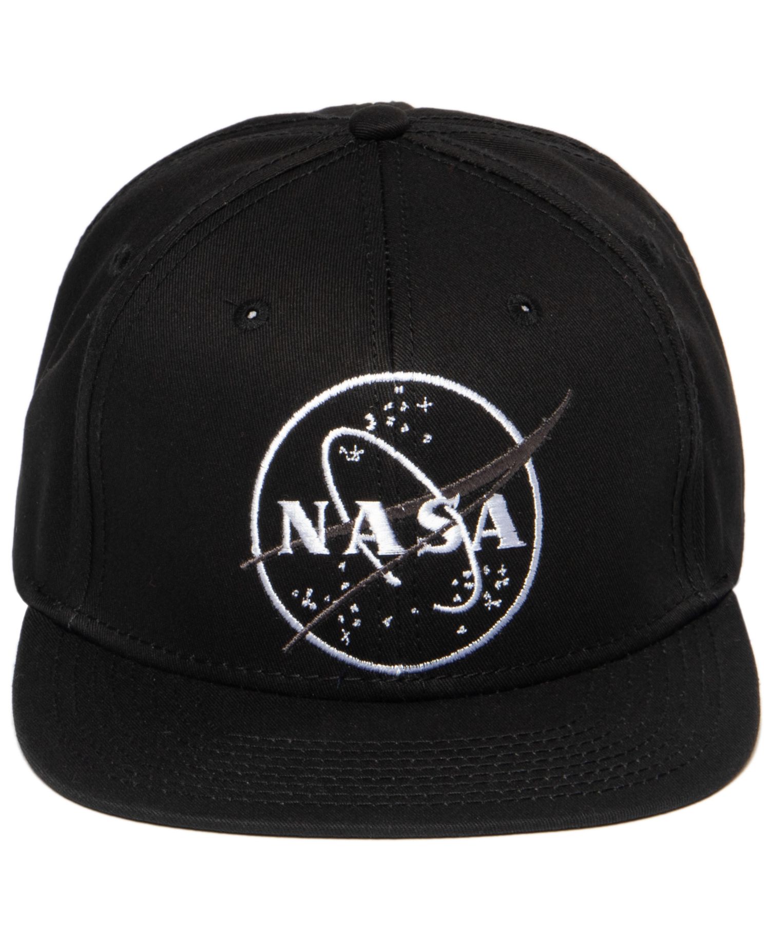 Men's Circle Logo Flat Bill Baseball Adjustable Cap
