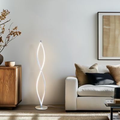 Twist 43" Dimmable LED Floor Lamp