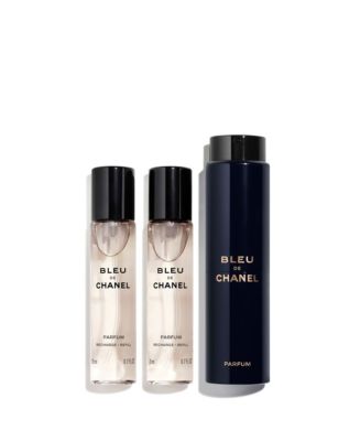 BLEU DE CHANEL パルファム ギフトセット Chanel Bleu De Chanel Case Parfum 50 Ml and 3-in-1
