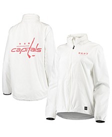 Women's White Washington Capitals Stadium Full-Zip Hoodie Jacket