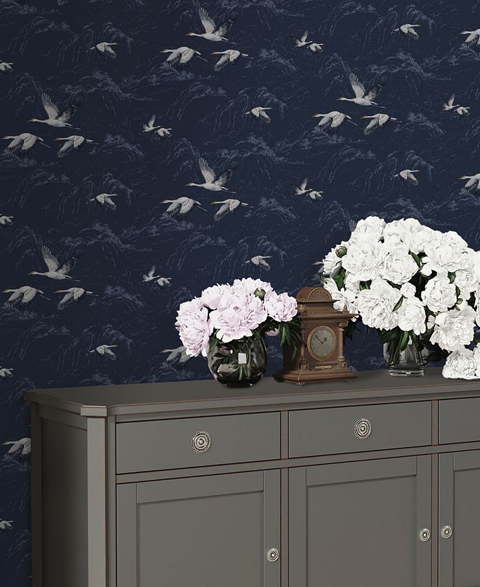 Laura Ashley Animalia Wallpaper Macy's