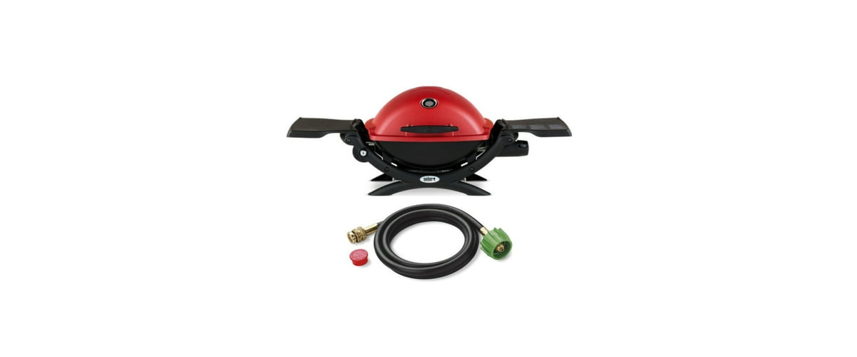 Q 1200 Liquid Propane Gas Grill Red Starter - Red