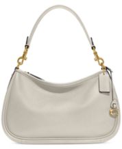 COACH Signature Coated Canvas Willow Saddle Bag with Interchangeable  Leather and Web Strap - Macy's