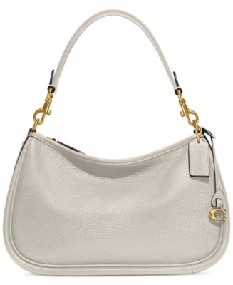 COACH Foldover Crossbody Clutch in Polished Pebble Leather - Macy's