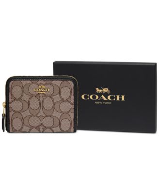 Coach zip around wallet buy and small boxy