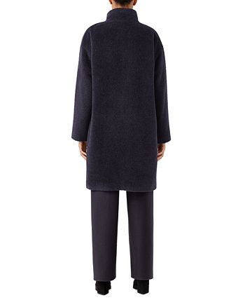 Eileen fisher sheared sales alpaca short jacket