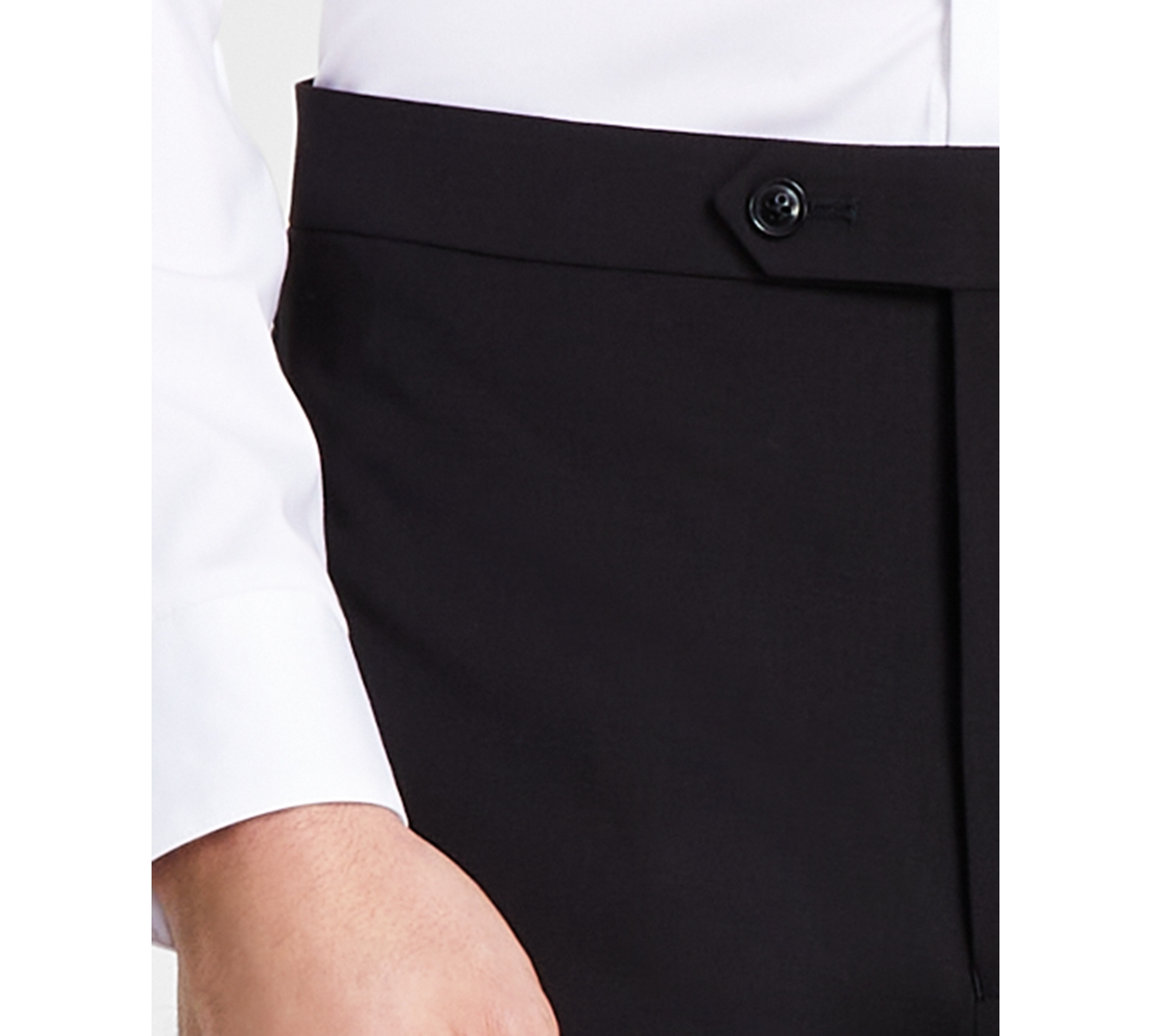 Calvin Klein Men's Skinny-Fit Wool Tuxedo Pant