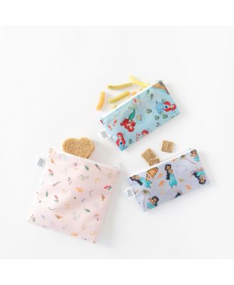 Baby Girls Disney Princess Snack Bag, Pack of 3