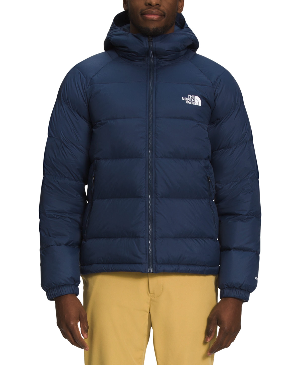 The North Face Hydrenalite 550-fill Power Down Hooded Jacket In Summit Navy