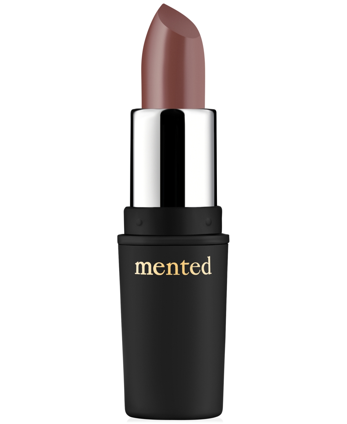 Mented Cosmetics Semi-matte Lipstick In Mented - Deep Brown With Purple Underton