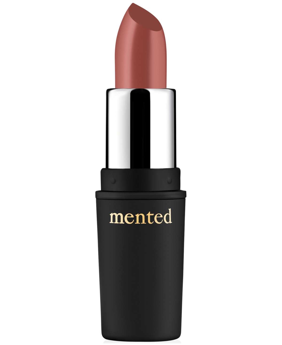Mented Cosmetics Semi-matte Lipstick In Pretty In Pink- Pink With Hint Of Brown