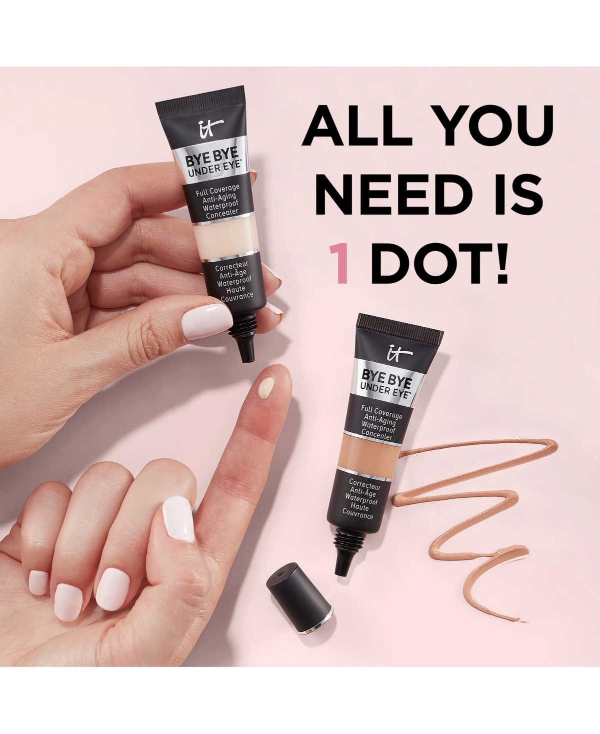 It Cosmetics Bye Bye Under Eye Anti-Aging Waterproof Concealer - 33.5 - Tan Natural (neutral)