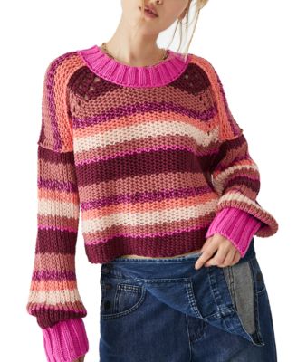 Macy's free people sweater best sale