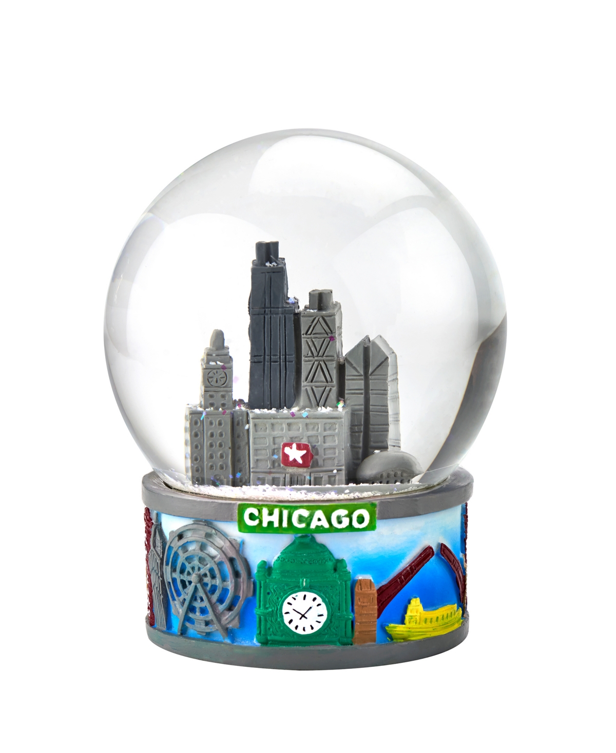 Chicago Snow Globe Large, Created for Macy's - Multi