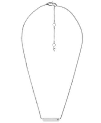 Fossil bar necklace discount