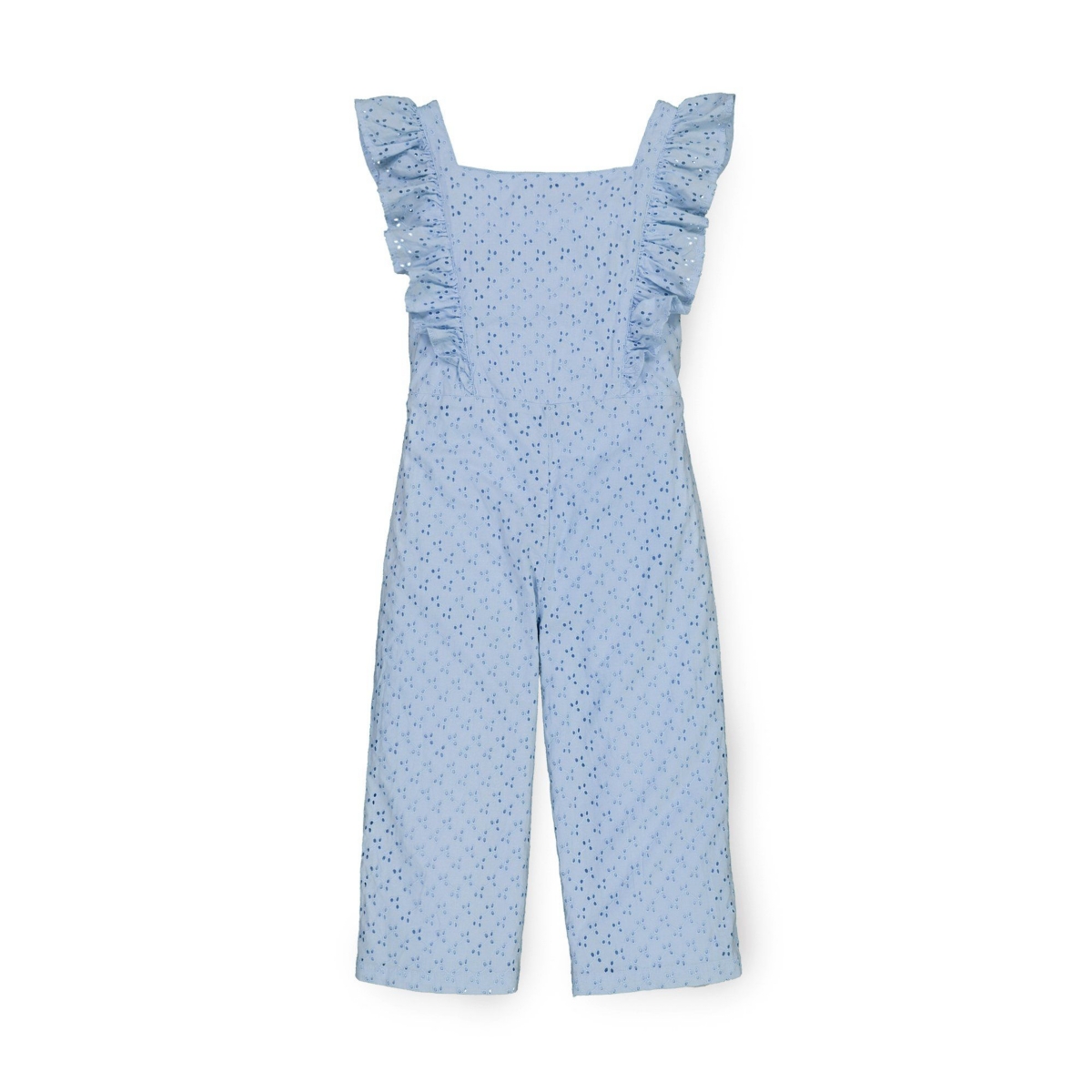 Hope & Henry Big Girls Flutter Sleeve Jumpsuit